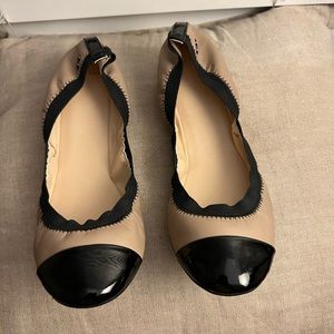 Cole haan deltona gore bal flats - size 9.5 us